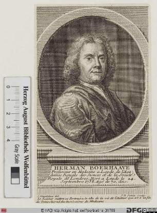 Bildnis Herman Boerhaave