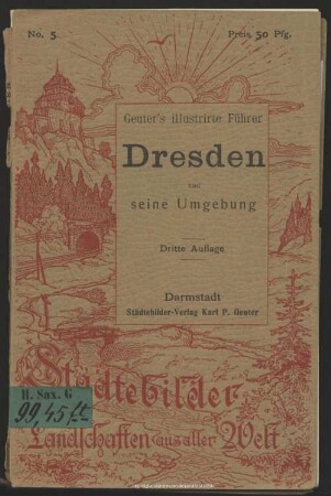 Geuter's illustrirter Führer durch Dresden und seine Umgebung