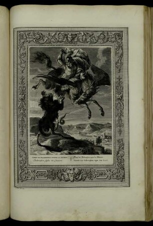 Combat De Bellerophon Contre la Chimere