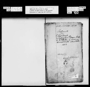 Protokoll zum Gegenbuch des Neubeschert-Segen-Gottes-Erbstolln-Kommungebäudes in Zinnwald