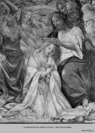 Szenen aus dem Leben Mariens : Krönung Mariens