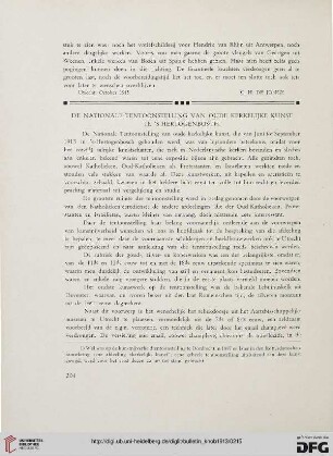 2.Ser. 6.1913: De national Tentoonstellung van Oude kerkelijke kunst te 'S - Hertogenbusch