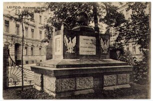 Leipzig. Poniatowski Denkmal