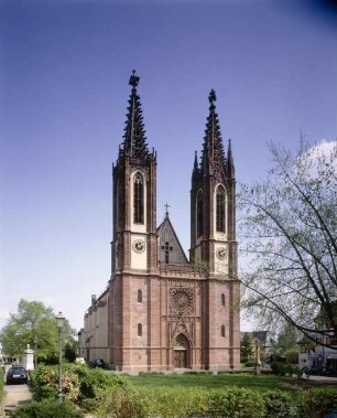 Katholische Pfarrkirche Heilig Kreuz / Rheingauer Dom — Westbau
