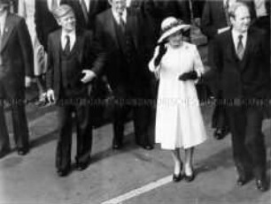 Königin Elisabeth und Prinz Philip in Berlin