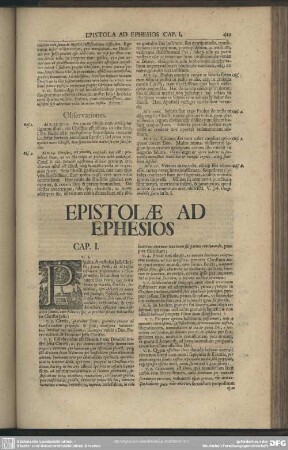 Epistolae Ad Ephesios