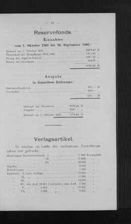 Verlagsartikel.