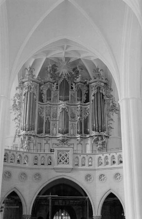 Wagner-Orgel der St. Marienkirche : Ansicht der Orgel