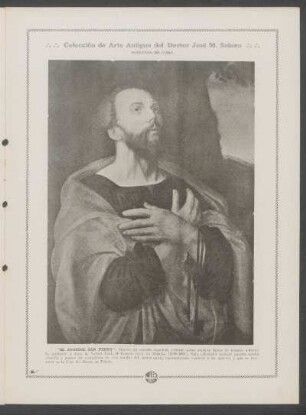 Colección de arte antiguo del doctor José M. Solano, ministro de Cuba
