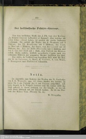 Der holländische Peintre-Graveur