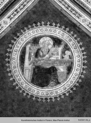 Freskenzyklus in der Sala dell'Udienza, Palazzo dell'Arte della Lana : Gewölbefresken: Evangelisten