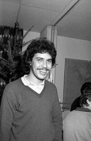 Stipendiat an der Universität Karlsruhe Manuel Diaz aus Venezuela