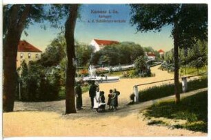 Kamenz. Anlage an der Schillerpromenade
