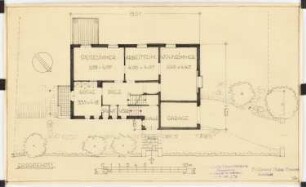 Villa Neuffer, Dresden: Grundriss EG
