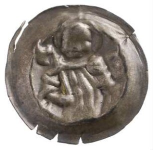 Münze, Matthiaspfennig, 15.Jh.