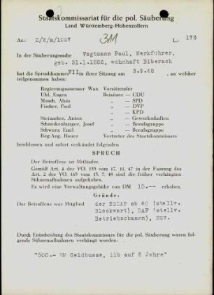 Vogtmann, Paul