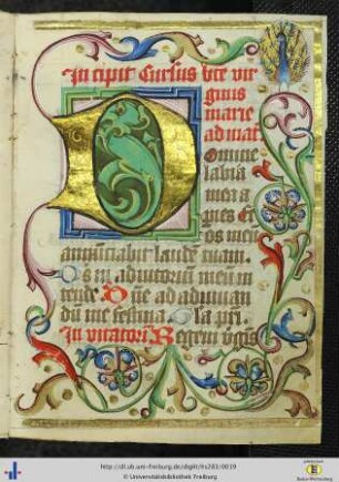 [8r - 45r] Kleines Marianisches Offizium.
