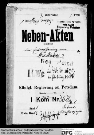 Be- und Entwässerung der Stadt Dahme