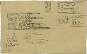 Renaissance-Ornamente, Beschlag- und Rollwerk