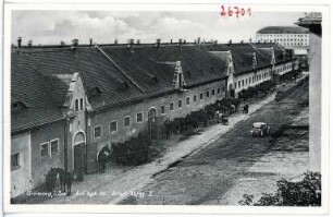 Grimma. Artillerie - Regiment 14. Kaserne, Stall I.