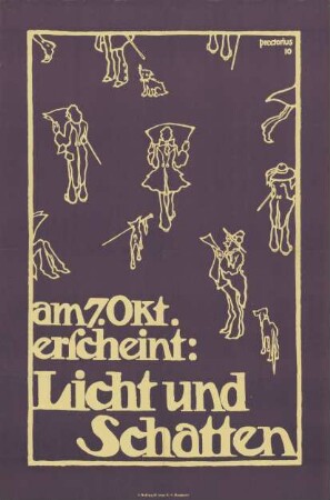 Am 7. Oktober erscheint: Licht und Schatten