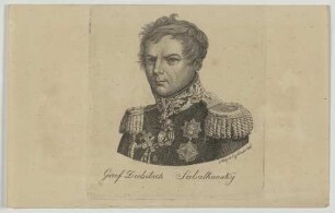 Bildnis des Johann Diebitsch Sabalkansky