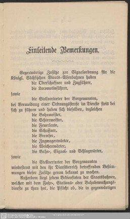Einleitende Bemerkungen