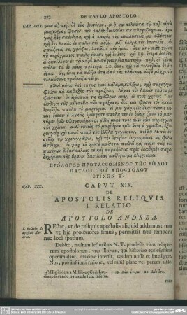 Caput XIX. De Apostolis reliquis
