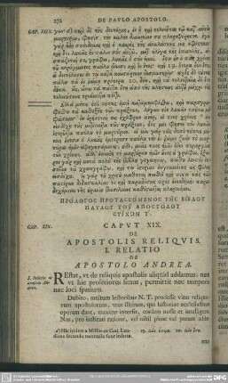 Caput XIX. De Apostolis reliquis