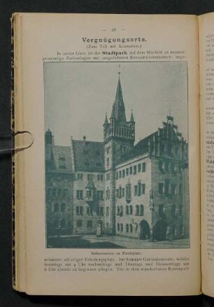 Vergnügungsorte.