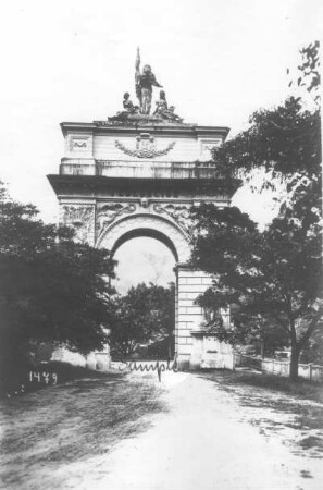 Bei Caracas (Venezuela). Föderationsmonument