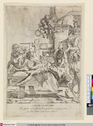 S. Erasme ora pro Nobis [Il Martirio di S. Erasmo; Le martyre de St. Erasme; The Martyrdom of St. Erasmus; Das MArtyrium des Heiligen Erasmus]