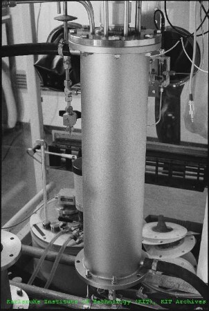 Unbekanntes Bauteil der Tritiumanreicherungsanlage des Instituts für Radiochemie (IRCh)