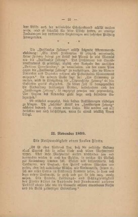 11. November 1899