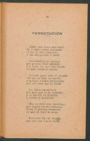 Persecución