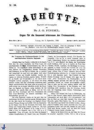 Nr. 36, 4. September 1880