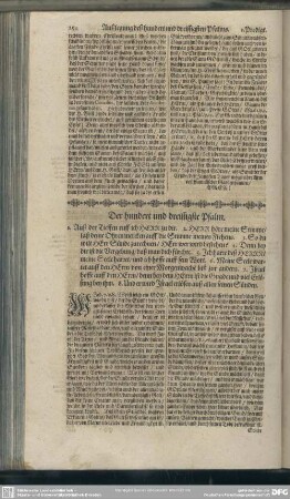 Die Predigten über den hundert und dreissigsten Psalm