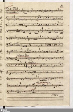 1334. Finale: Dev'esser lo Sposo / Cimarosa, D.