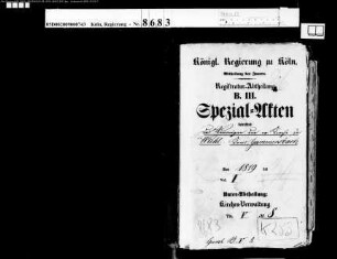 Das evangelische Gemeindevermögen zu Wiehl