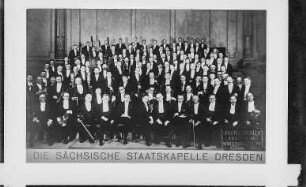 Sächsische Staatskapelle mit Fritz Busch : Dresden. Die Sächsische Staatskapelle mit Fritz Busch im Dresdner Opernhaus
