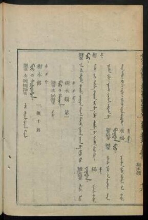 Moo i hacin. uju = 樹木類 第一