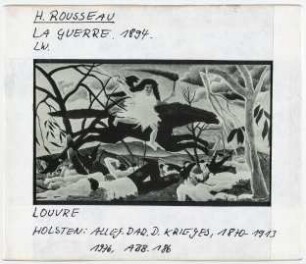 Henri Rousseau: La Guerre