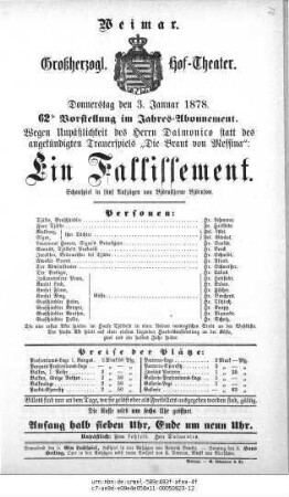 Ein Fallissement