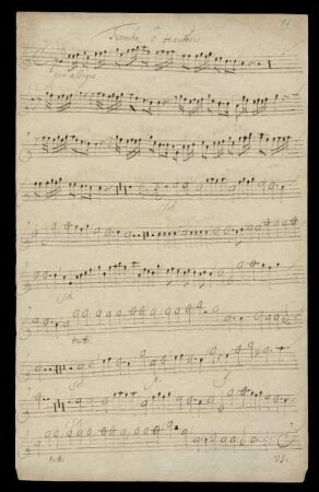 Tromba ô Hautbois
