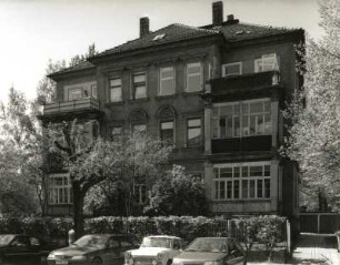 Dresden-Südvorstadt, Eisenstuckstraße 10. Mietvilla. Um 1893. Straßenansicht