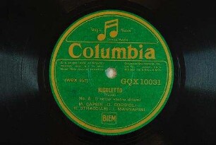 Rigoletto : No. 8; Il nome vostro ditemi / (Verdi)