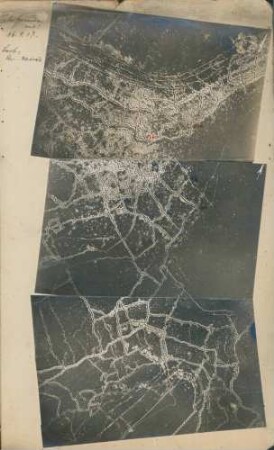 Foto des Geländes südlich der Chausson Ferme nordwestlich von Massiges (Luftbild)