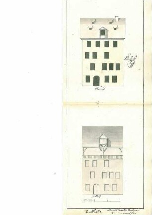Drei Baugesuche (Blatt 171 - 183)
