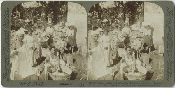 Indian women washing clothes