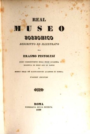 Real Museo Borbonico, 2